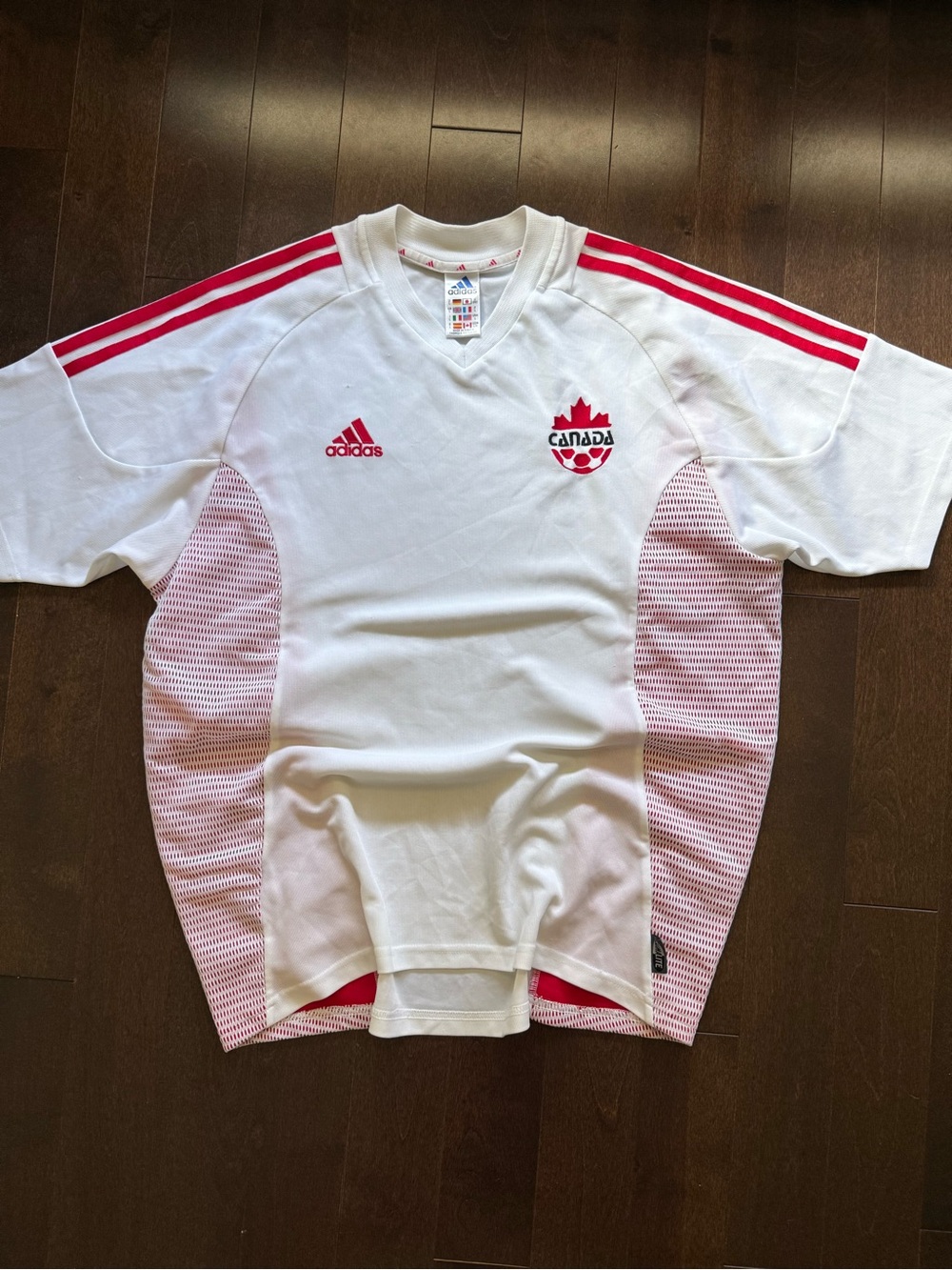 Vintage Canada National Team Adidas 2002/04 Away Football Kit Soccer Jersey L